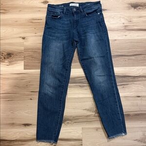 DL1961 Florence Women's Skinny Jeans in Dark Blue